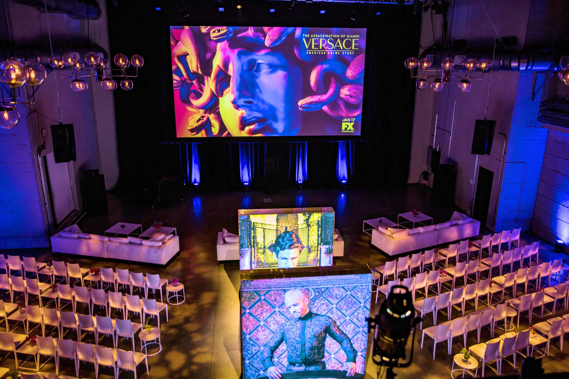 The FX Networks’ American Crime Story: The Assassination of Gianni Versace screening event put on by Industria Creative. 