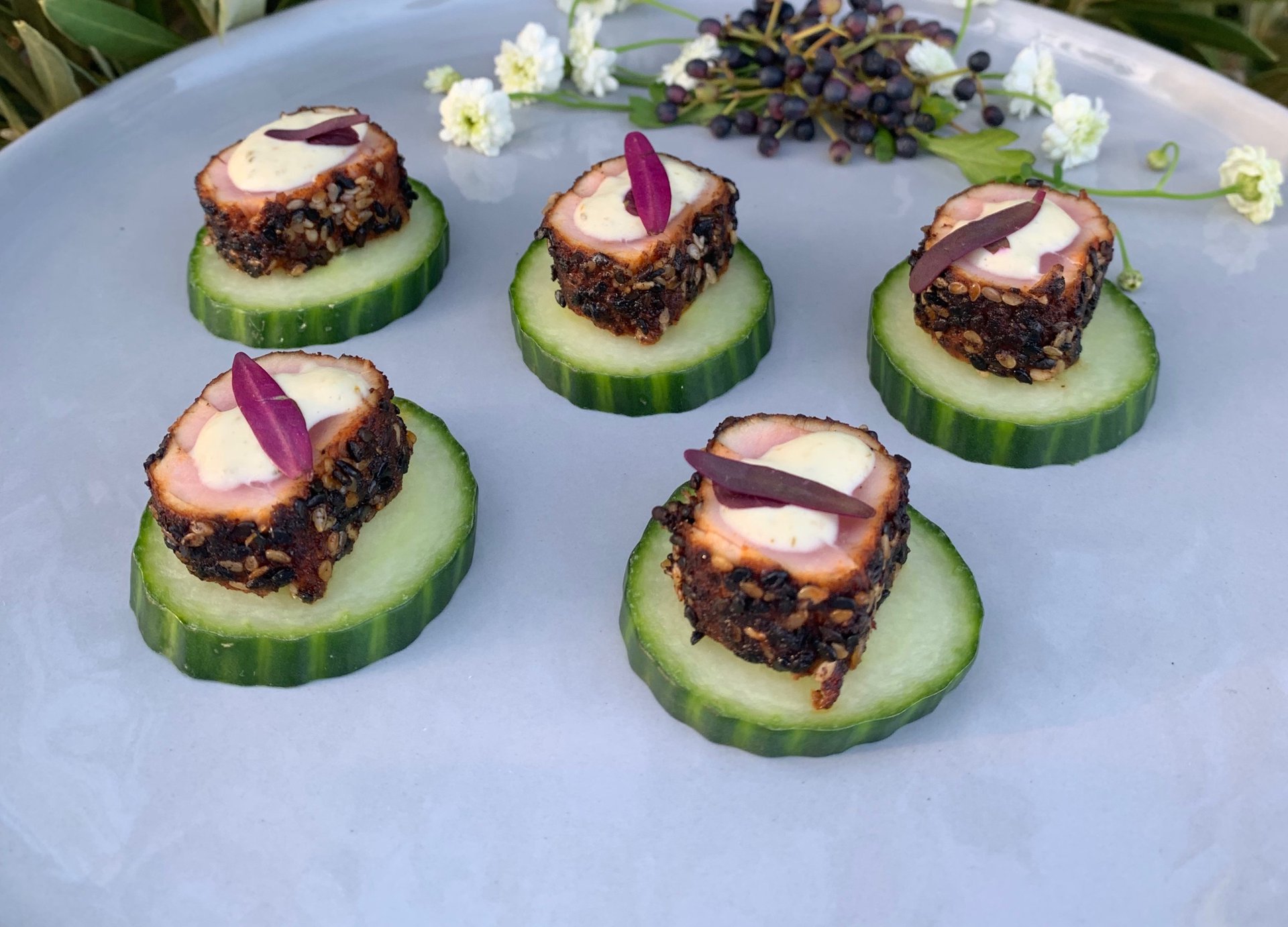 Sustainable catering by Très LA Group at the ADIDAS X MLS Fashion Show